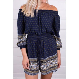 Hem & Thread The Blue Skies Romper